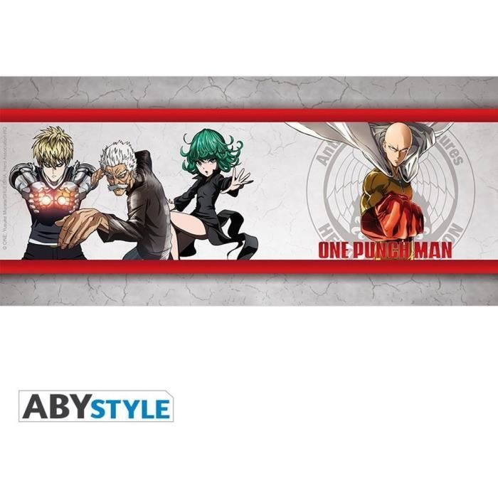 Taza de One Punch Man - 320 ml - Héroe - Sublime - con caja - ABYstyle