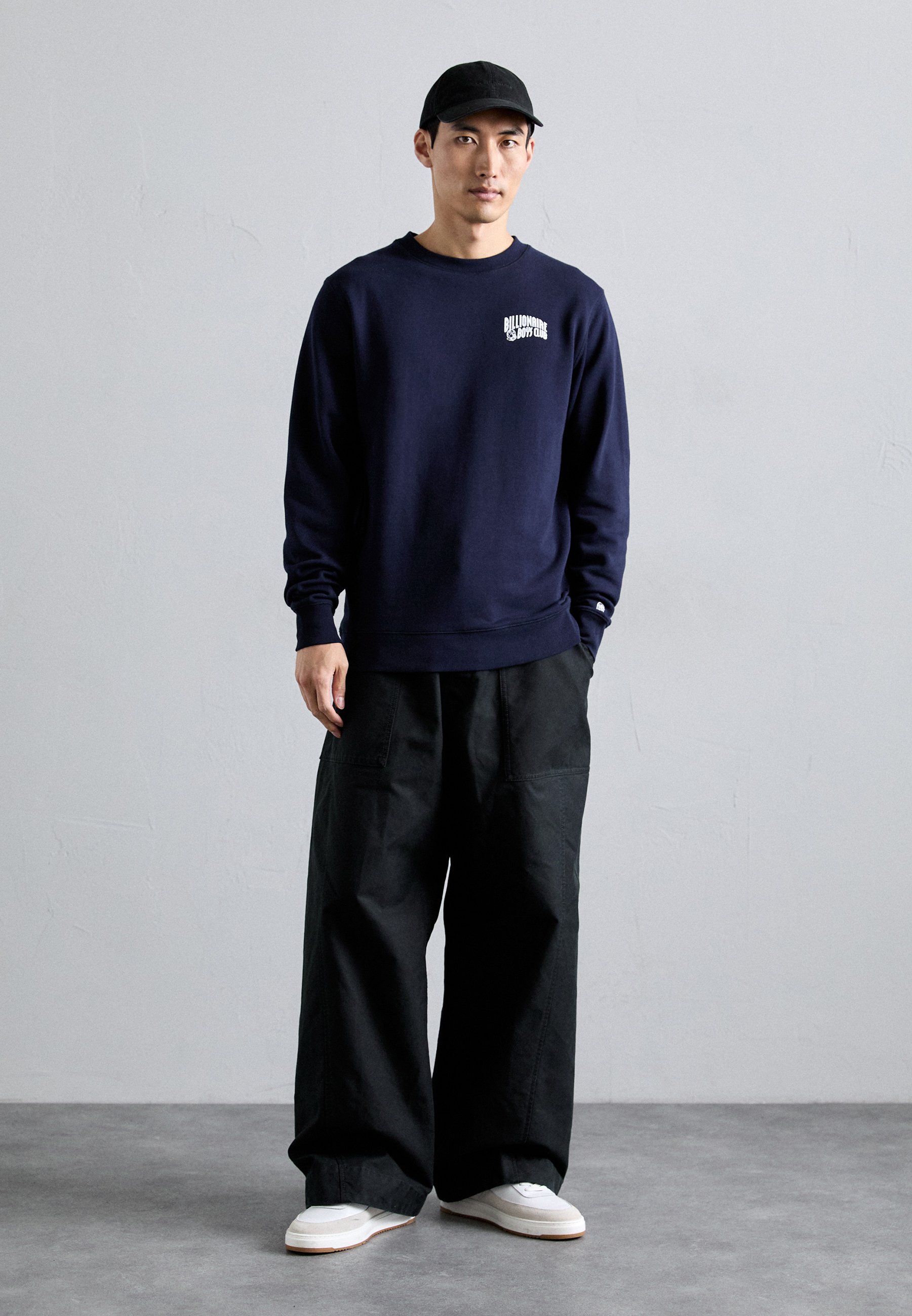 Billionaire Boys Club Small Arch Logo Crewneck - Sweatshirt - marineblauw/wit logo