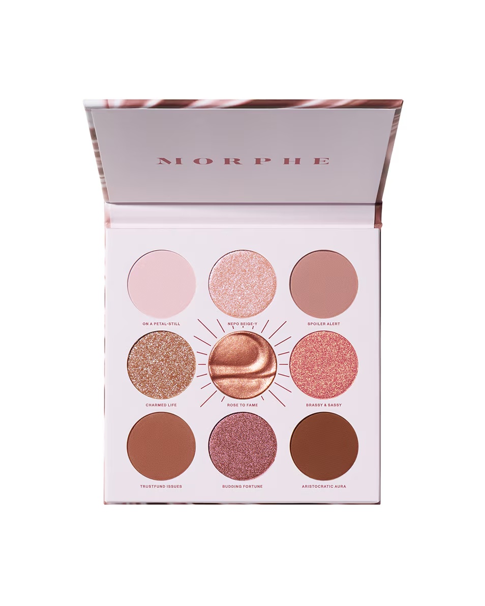 Paletă Artistry Morphe Rich & Foiled, de la Roșu la Băutură