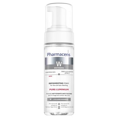 „Pharmaceris Pure-luminium“ depigmentuojančios veido valomosios putos 150 ml
