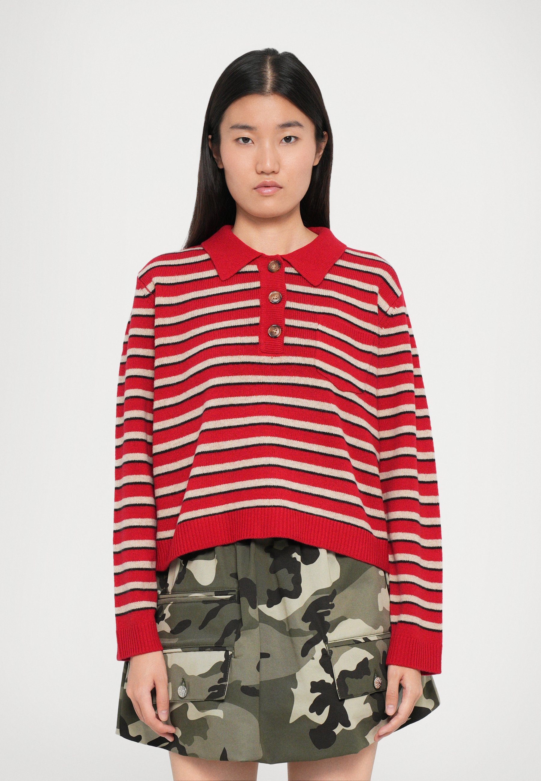 Boom- en Paardentuin CORI - Poloshirt - rood