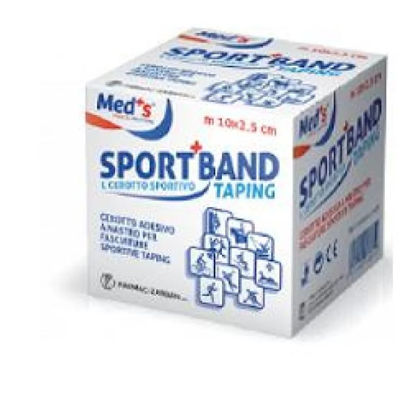 FARMAC-ZABBAN Med's Sport Band Gipsverband 10 m x 3,8 cm