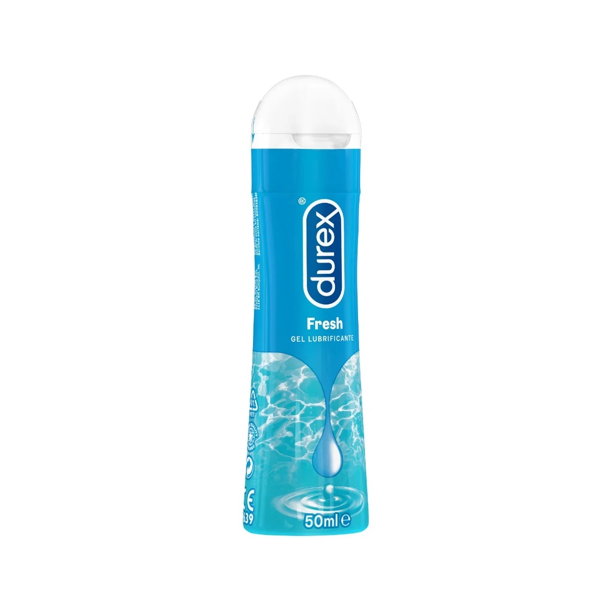 Durex Play Gel Fresh, lubrificante íntimo de 50 ml com efeito refrescante.