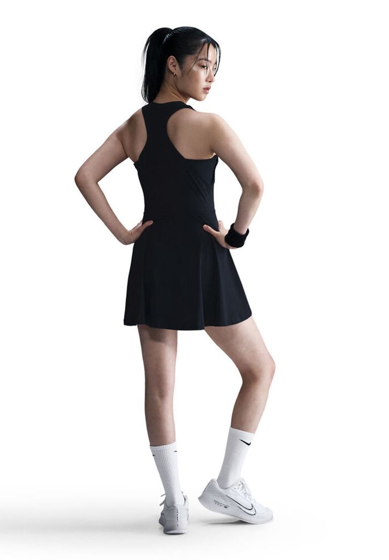 VICTORY DRESS - Žerzejové šaty - black/white