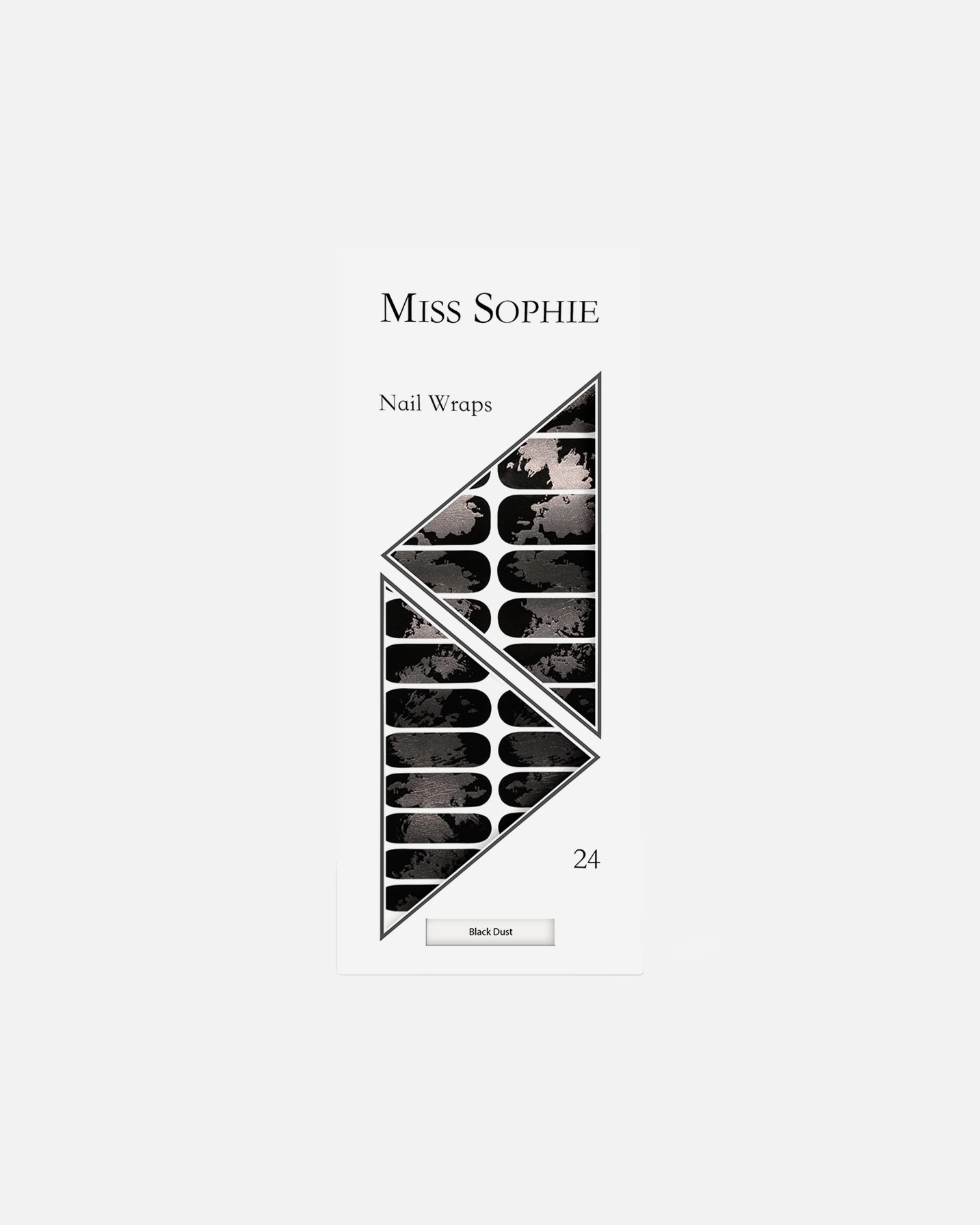 Dizajn nechtov Miss Sophie Black Dust – 1 kus