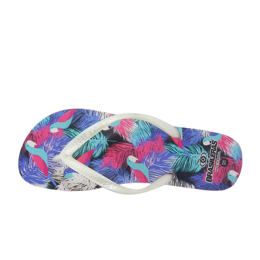 Braziliaanse strandslippers, bedrukt met 21 Guava