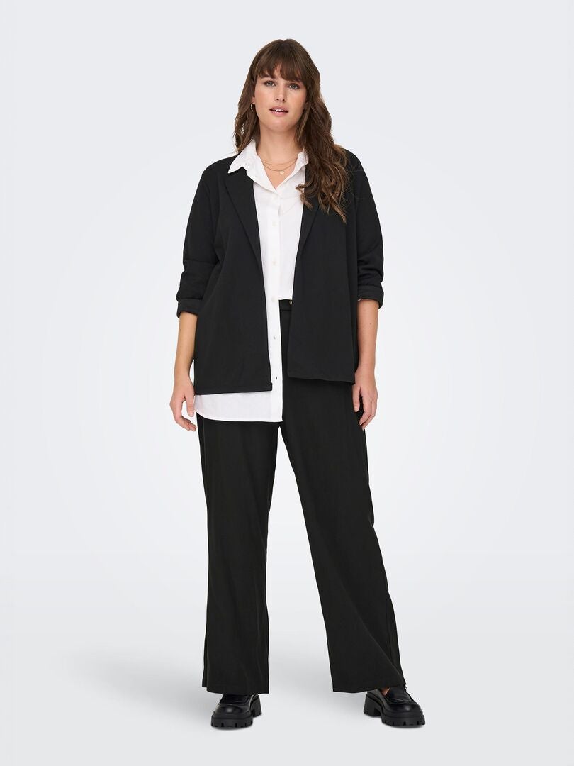 Soft suit jas - zwart