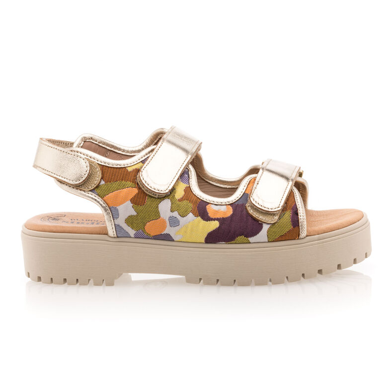 Sandales / nu-pieds Femme Jaune