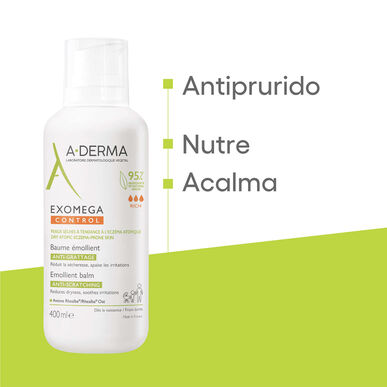 A-Derma zmäkčujúci balzam pre suchú atopickú pokožku Exomega 400 ml 400 ml