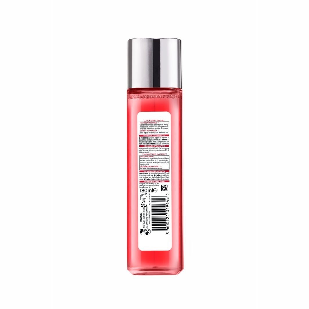L'Oréal Paris Struccante Tonico Peeling all'Acido Glicolico 5% - 180 ml