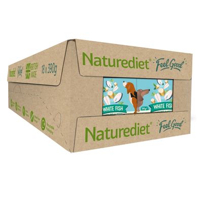 Naturediet Bien-être Adulte - Poisson Blanc