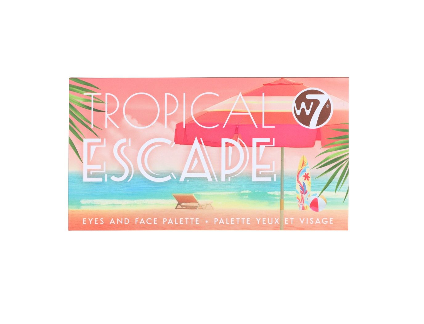 Tropical Escape sejas un acu palete Sejas kontūra