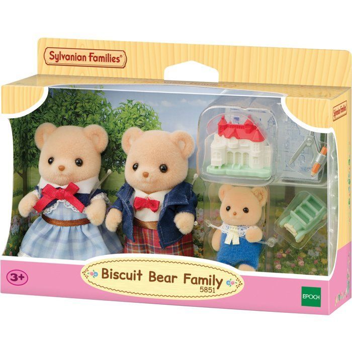 La famiglia dell'Orso Biscotto - SYLVANIAN FAMILIES - Famiglie - Età 3+