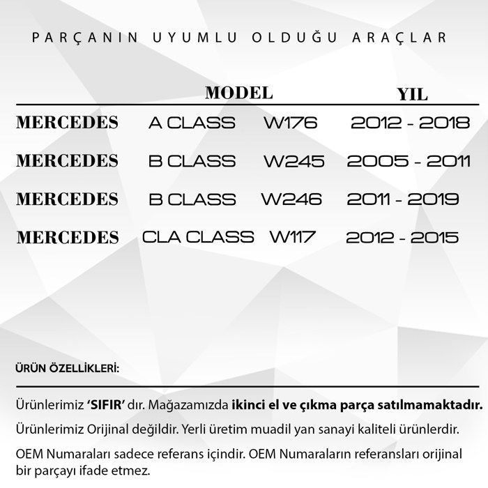 Roof box lid - OTHER - Mercedes A-Class W176/B-Class W246 - Black - For car - Compatible
