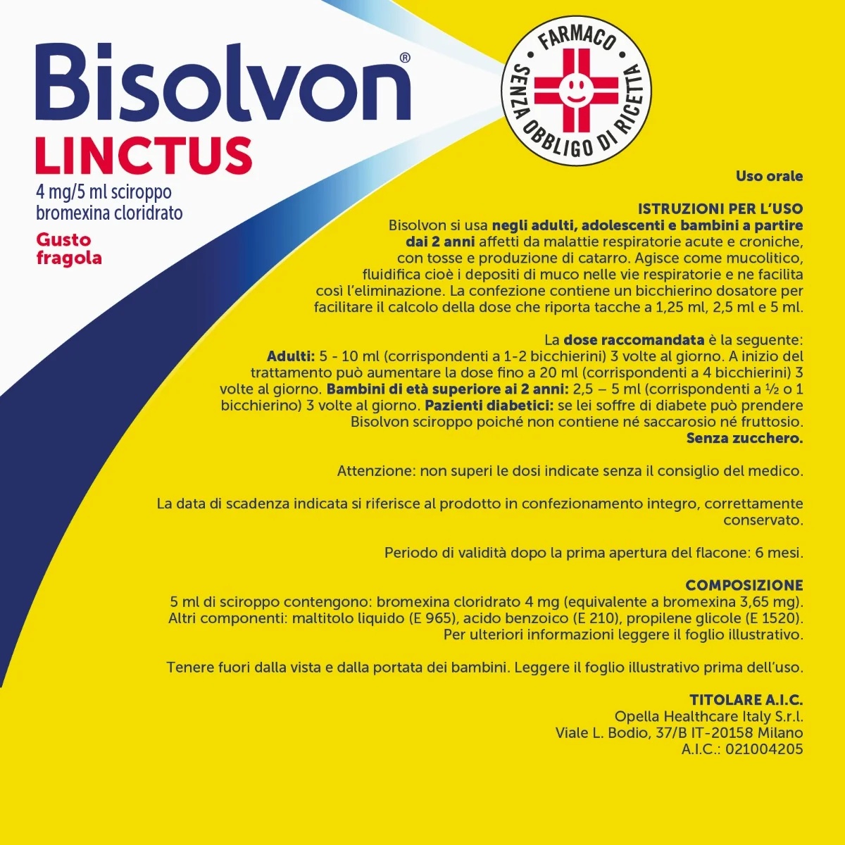 BISOLVON Jarabe Bisolvon 200 ml fresa