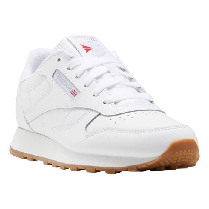 Junior boys' shoes - REEBOK - Heritage - Smooth leather - Signature midsole - White