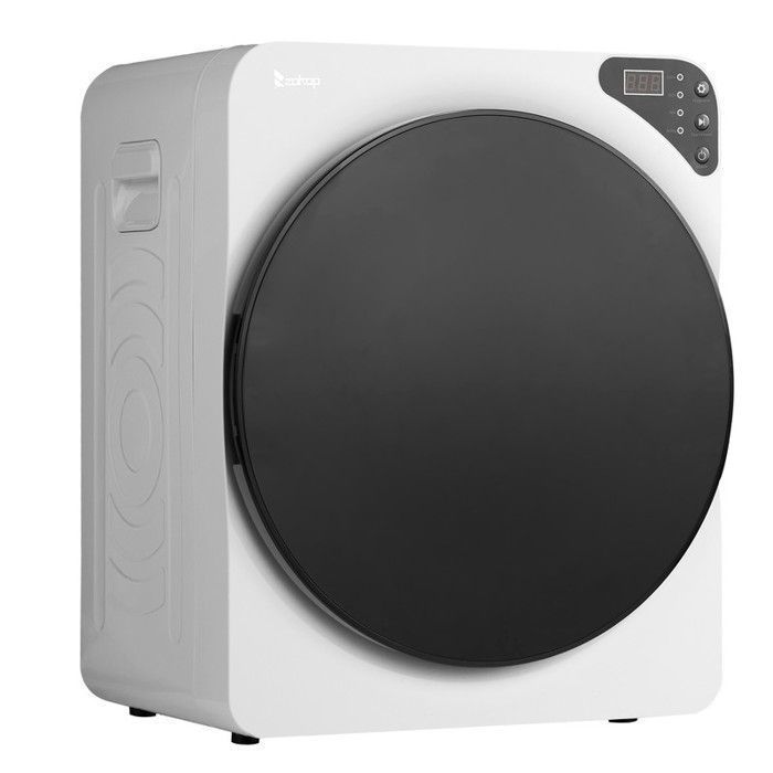 Secadora de ropa - 1000 W - 3 kg - temporizador - 49 x 43 x 61 cm - blanca