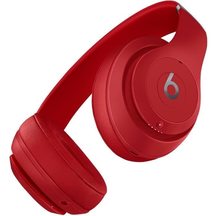 Cuffie circumaurali wireless Beats Studio3 - Rosse