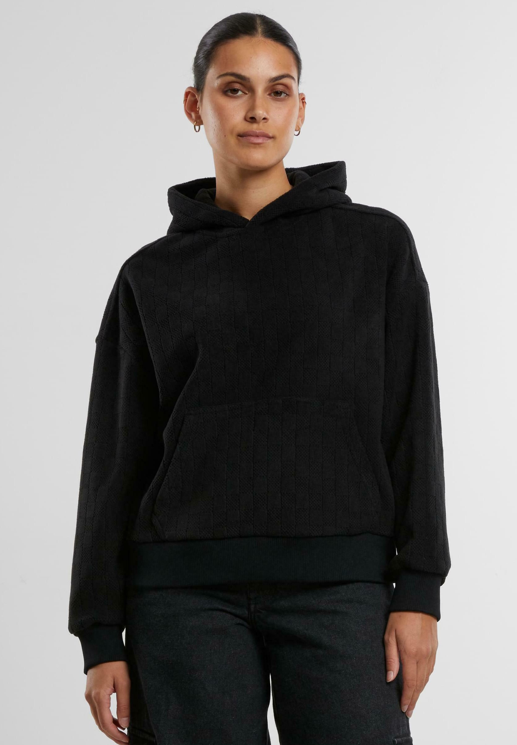 Urban Classics Hoodie - zwart