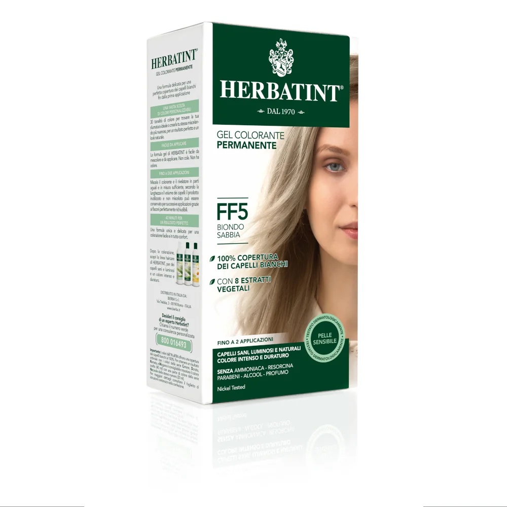 HERBATINT Herbatint Permanente Flash Kleurgel FF5 Zandblond 150 ml