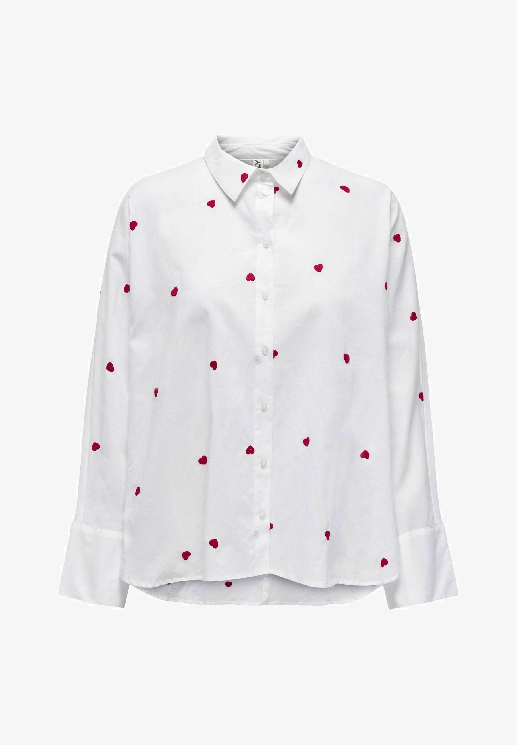 SOLO SU NEW LINA GRACE - Camicetta con bottoni - bianco brillante