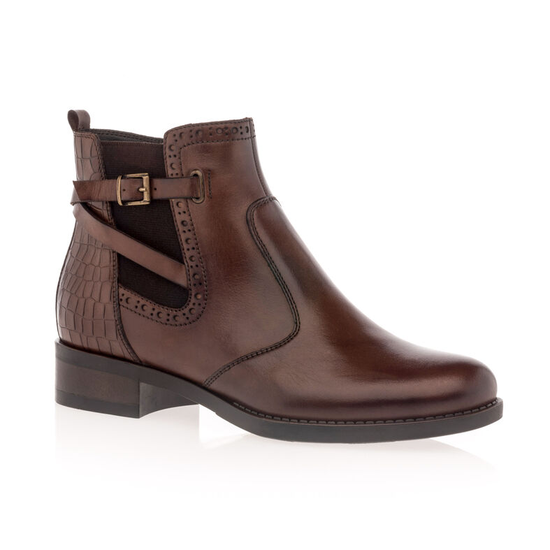 Braune Damenstiefel / Stiefeletten