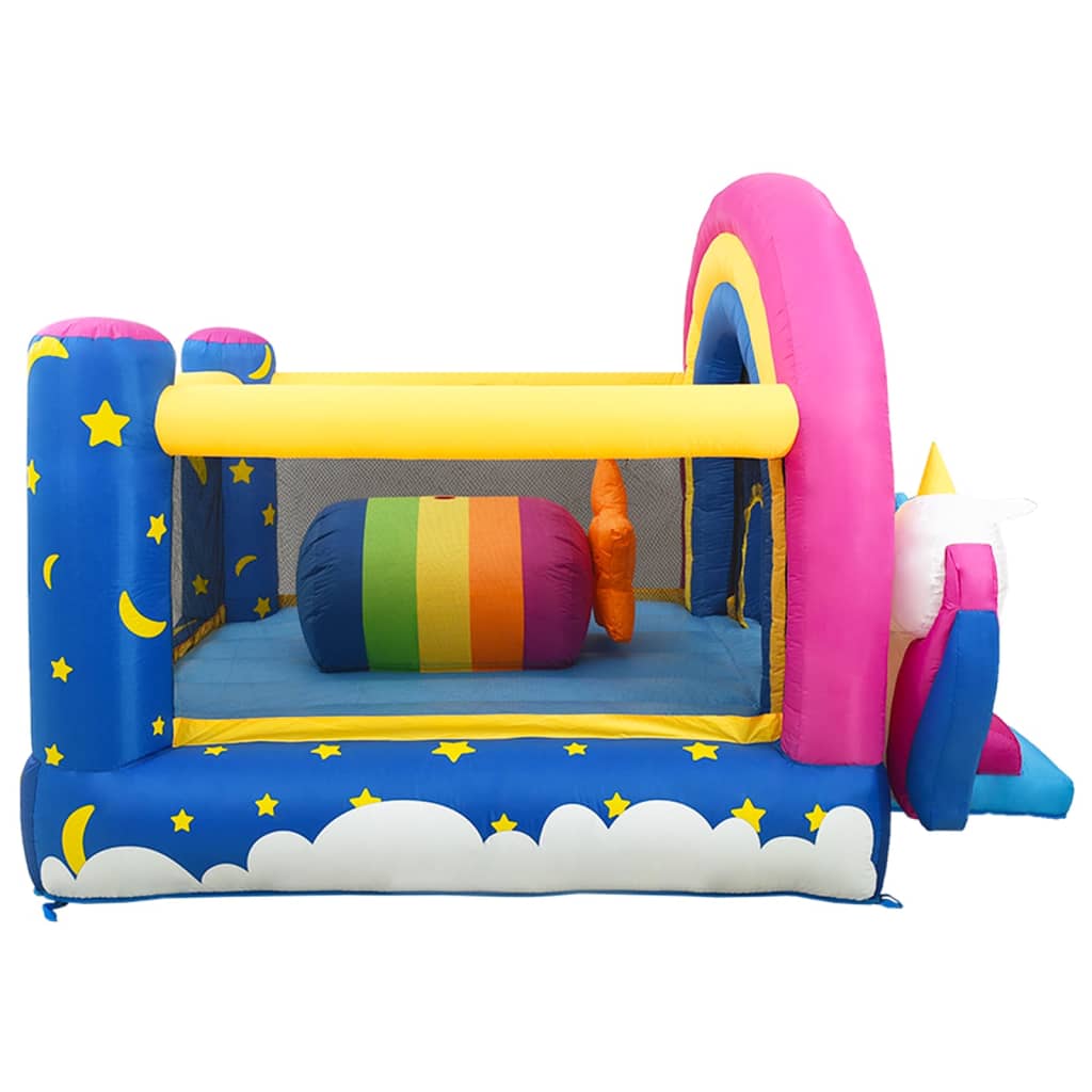 Happy Hop Unicorn Inflatable Castle 335 x 265 x 215 cm