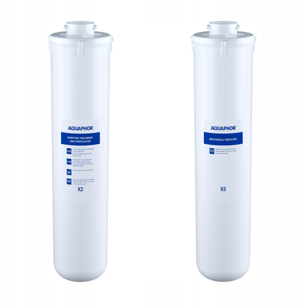 Zestaw 2 wkładów filtrujących Aquaphor K2, K5