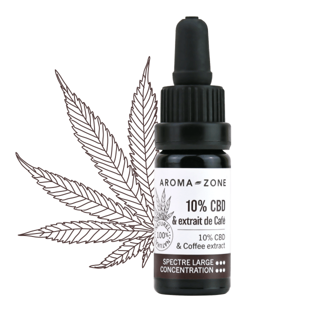 Huile CBD 10% Café - 10 ML