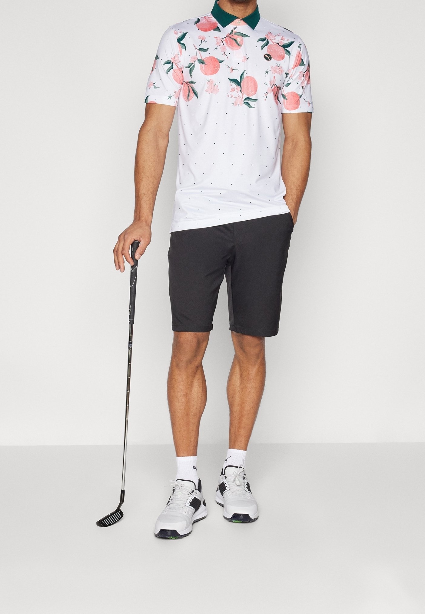 Polo de golf Puma - blanc