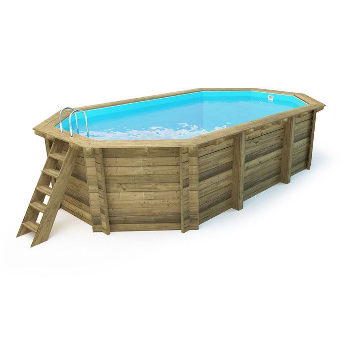 Piscina de madera 