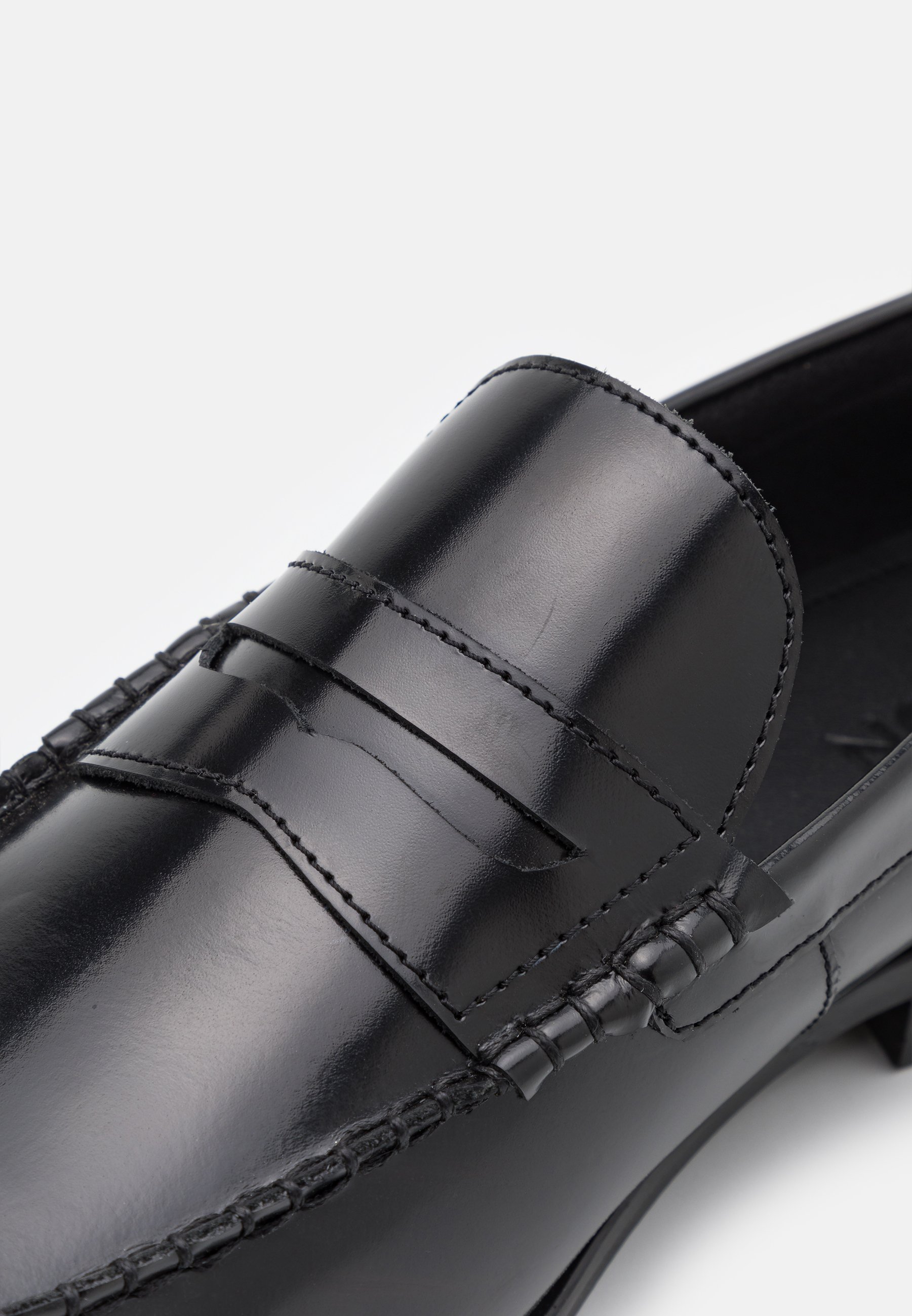 Zign LEATHER - Instappers - zwart
