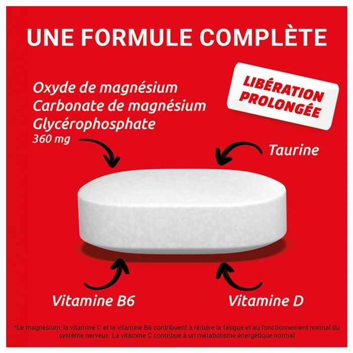 Mag2 24h Extra Starkes Magnesium-Nahrungsergänzungsmittel gegen Nervosität 2x45 Tabletten