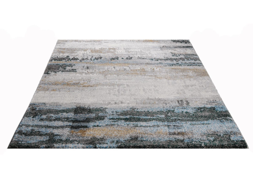 Dywan Diamond New 3D Ombre turkusowo beżowy 80 cm x 140 cm