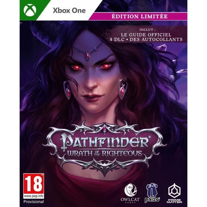 Pathfinder: Wrath of the Righteous - Édition Limitée Jeu Xbox One