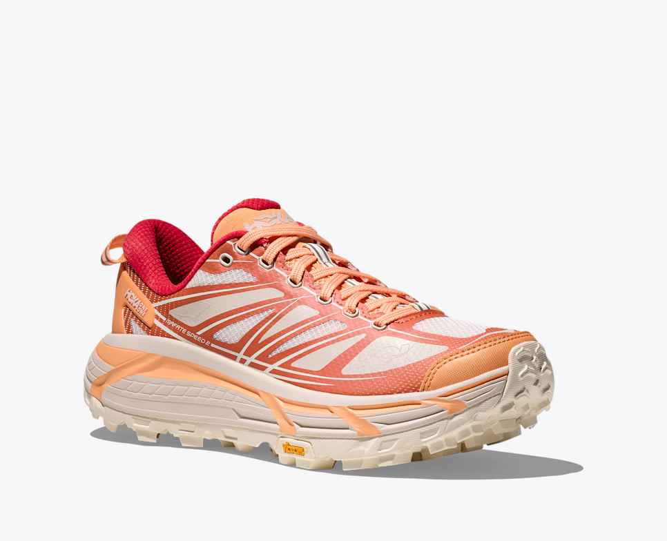 HOKA Mafate Speed 2 Tangerine pâle / Braise