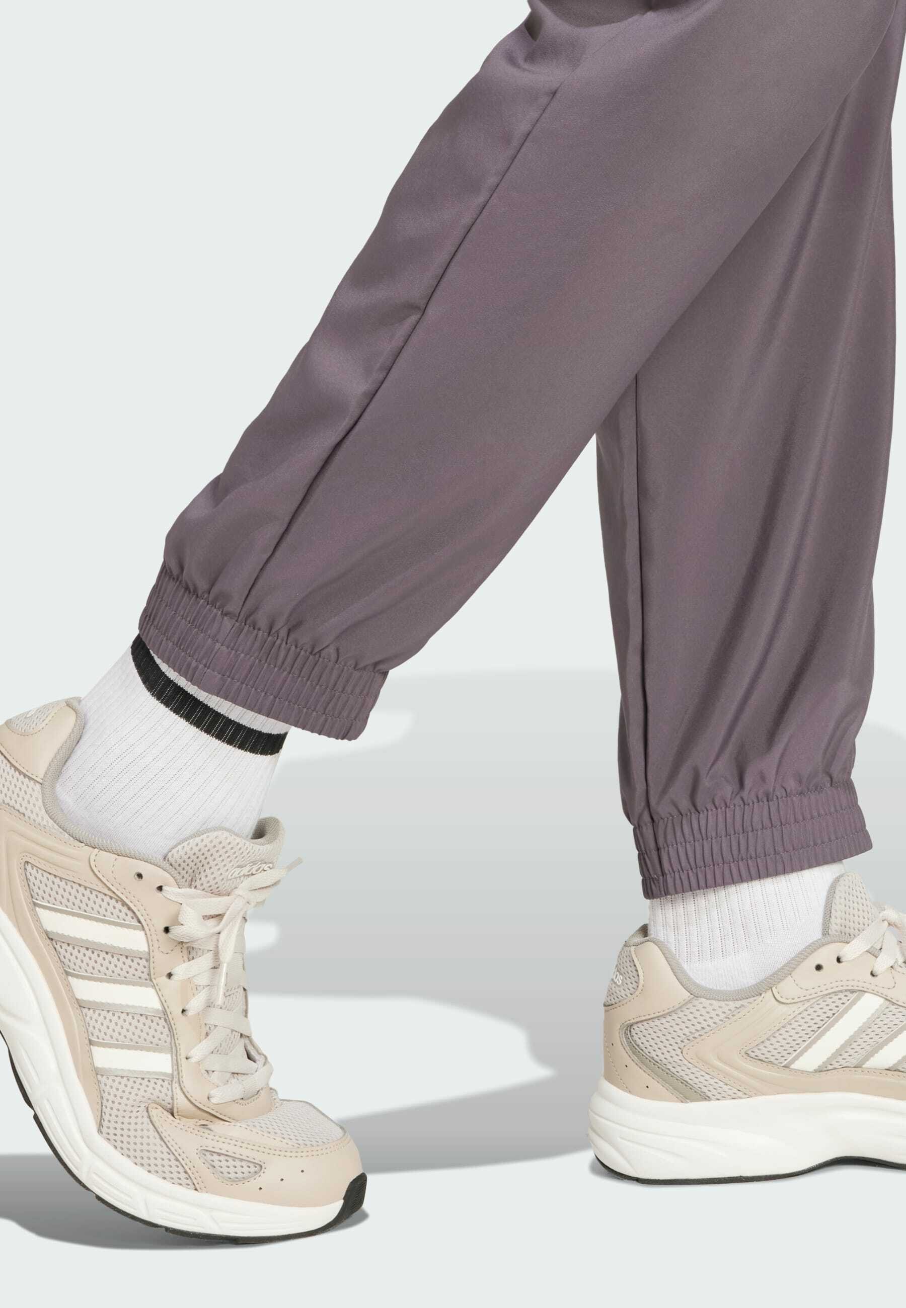adidas Performance ESSENTIALS SMALL CARGO - Cargobroek - grijs strata zwart