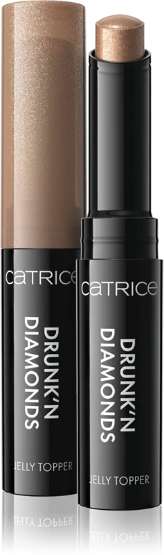 Očné tiene Catrice Drunk'n Diamonds Jelly Topper v krémovom odtieni