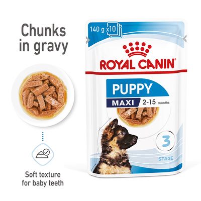 Royal Canin Maxi Puppy i sovs