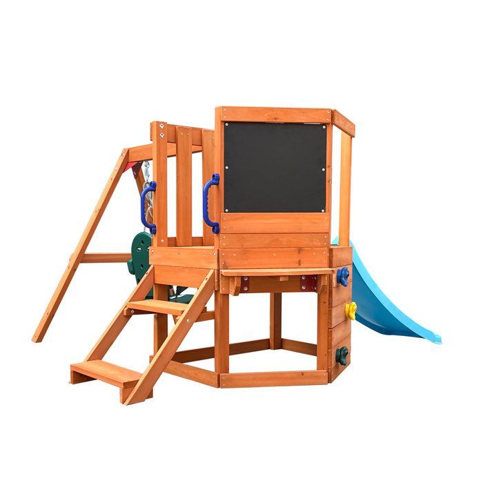 Portique avec tour de jeu HOME DELUXE ROMI – 199 x 116 cm
