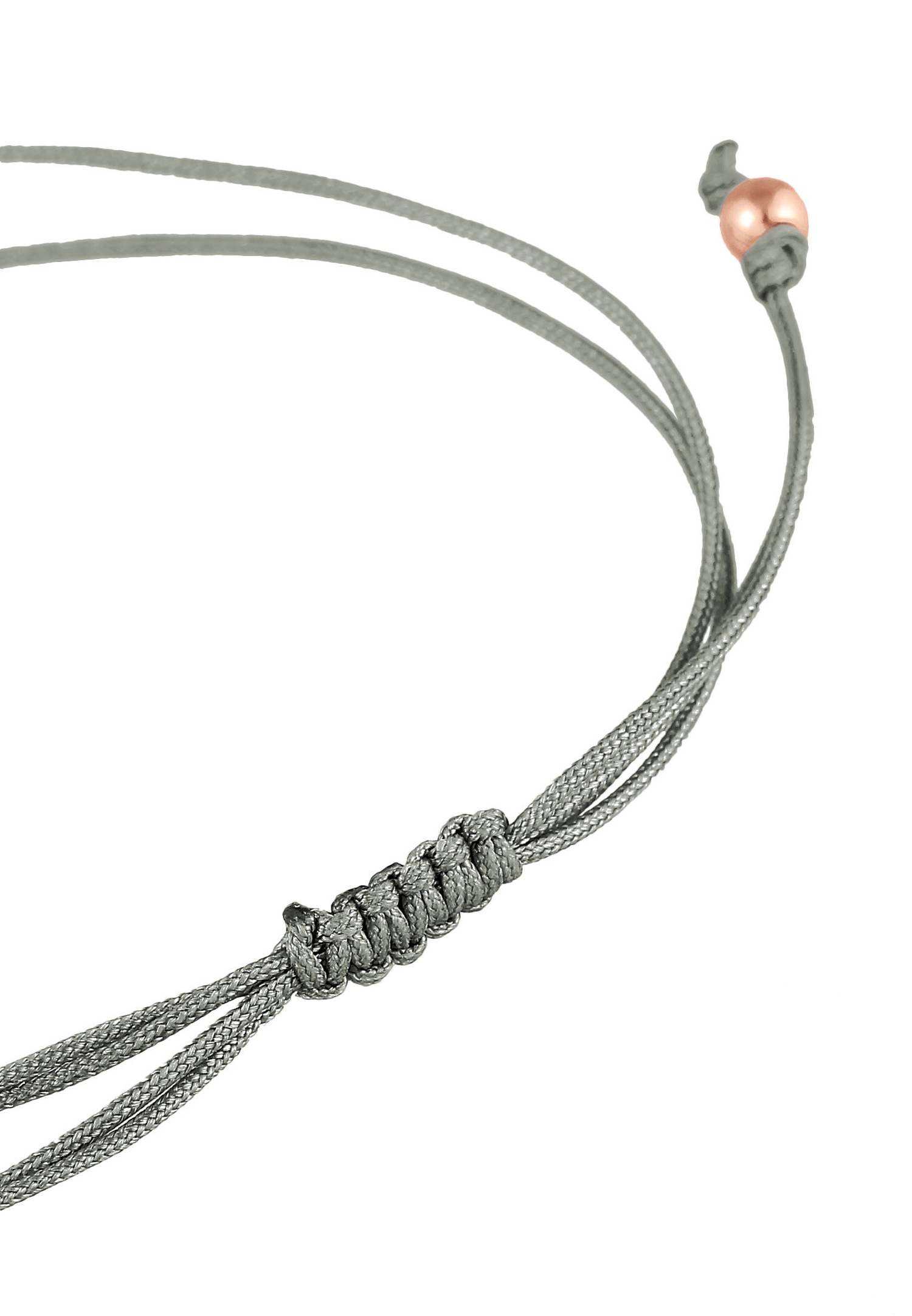 Elli Femmes symbole de la confirmation du poisson avec nylon bleu clair en argent sterling 925