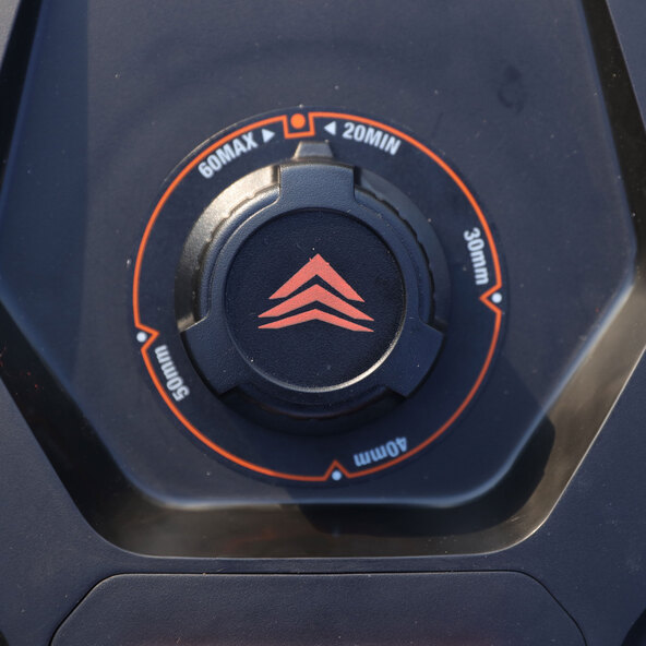 MB 800 robotic lawnmower, including mowing garage