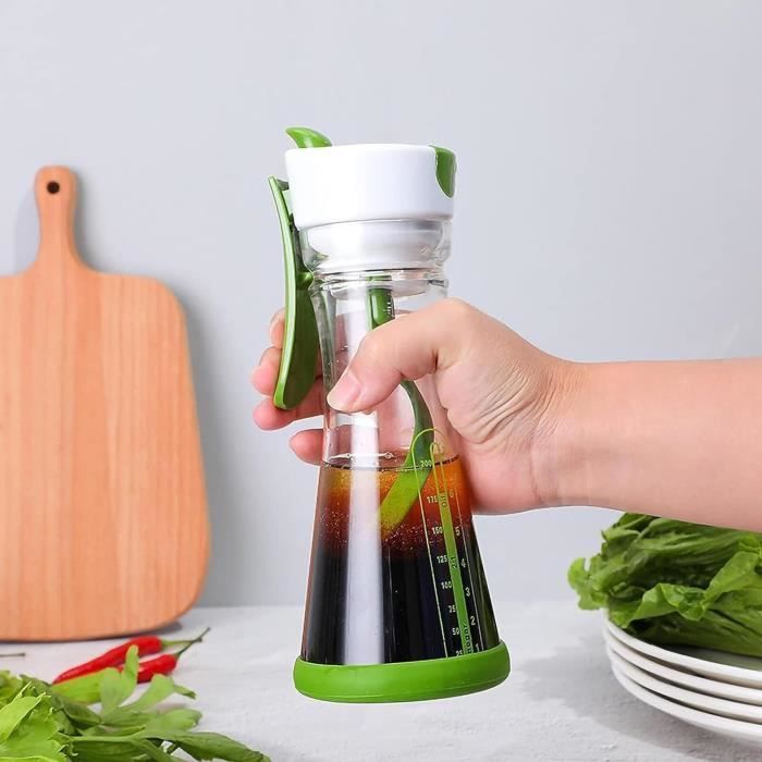 Shaker à Vinaigrette - Mélangeur Anti Fuite - Matériaux Durables - Compatible Lave-Vaisselle - 1 Pièce