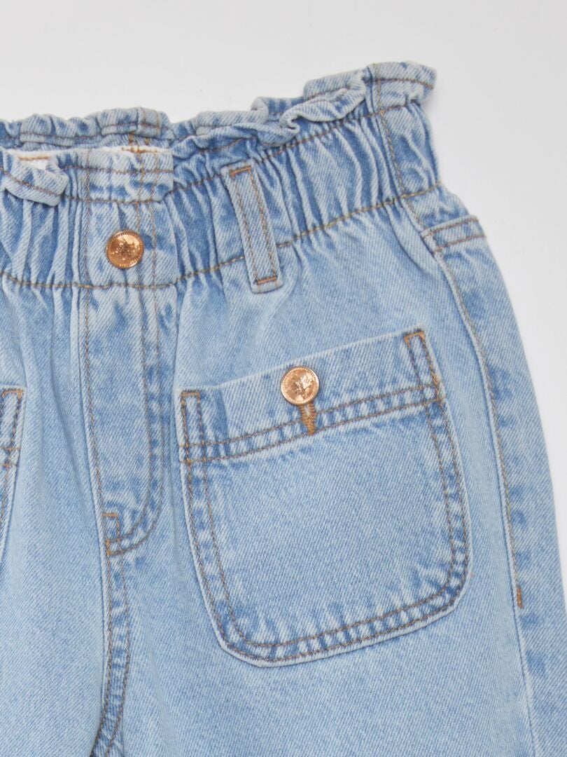 Mom fit jeans - BLAUW