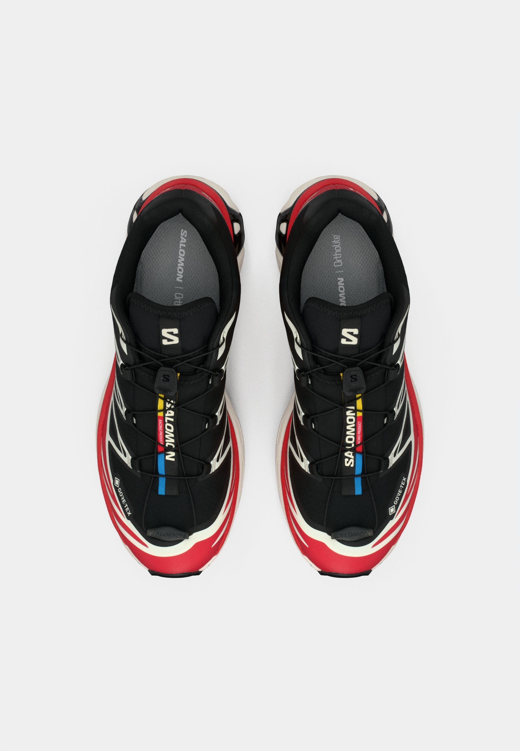 Salomon Sportstyle XT 6 GTX UNISEX - Sneaker - Schwarz/Flammenrot/Vanilleeis