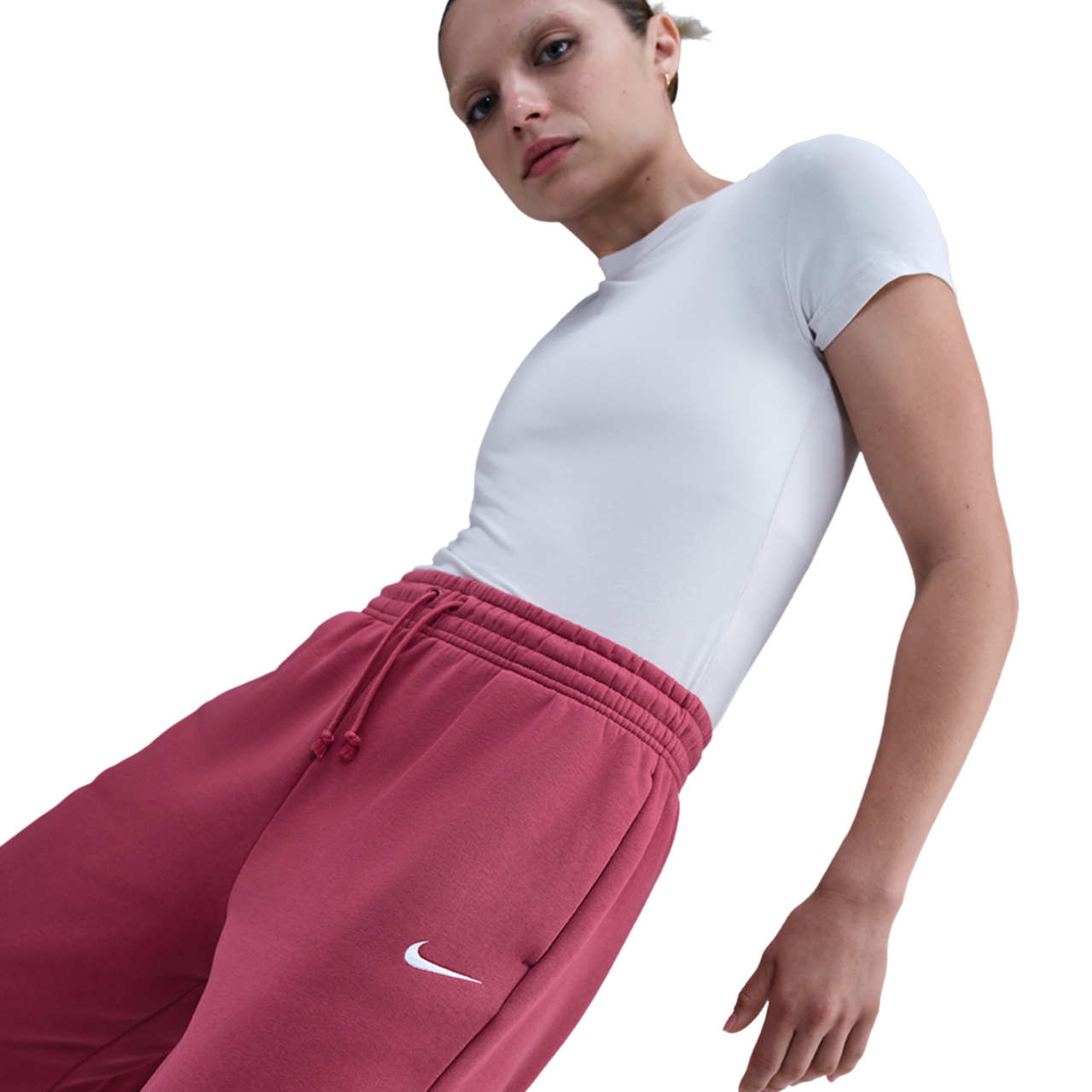 Nike Sportswear Phoenix højtaljede bukser