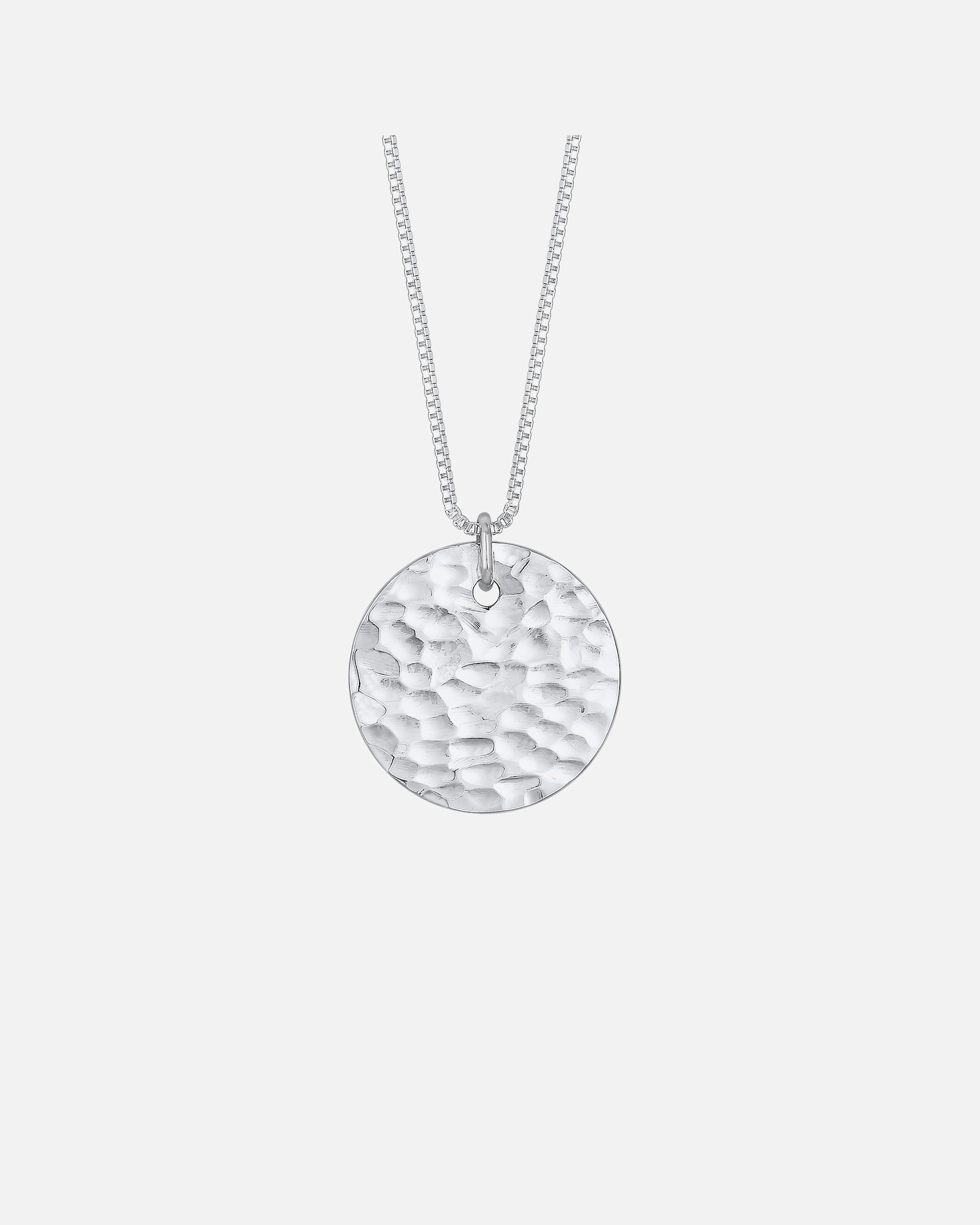 Elli Plaquettes Cercle Battues Femme - (925/1000) Argent