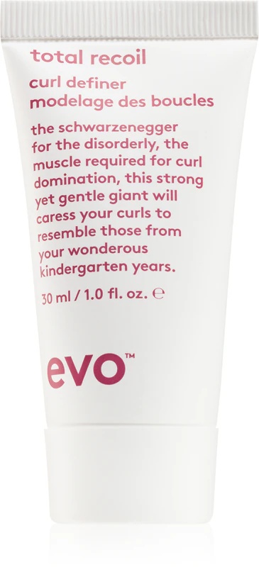 EVO Total Recoil Curl Definer formavimo kremas, paryškinantis bangas