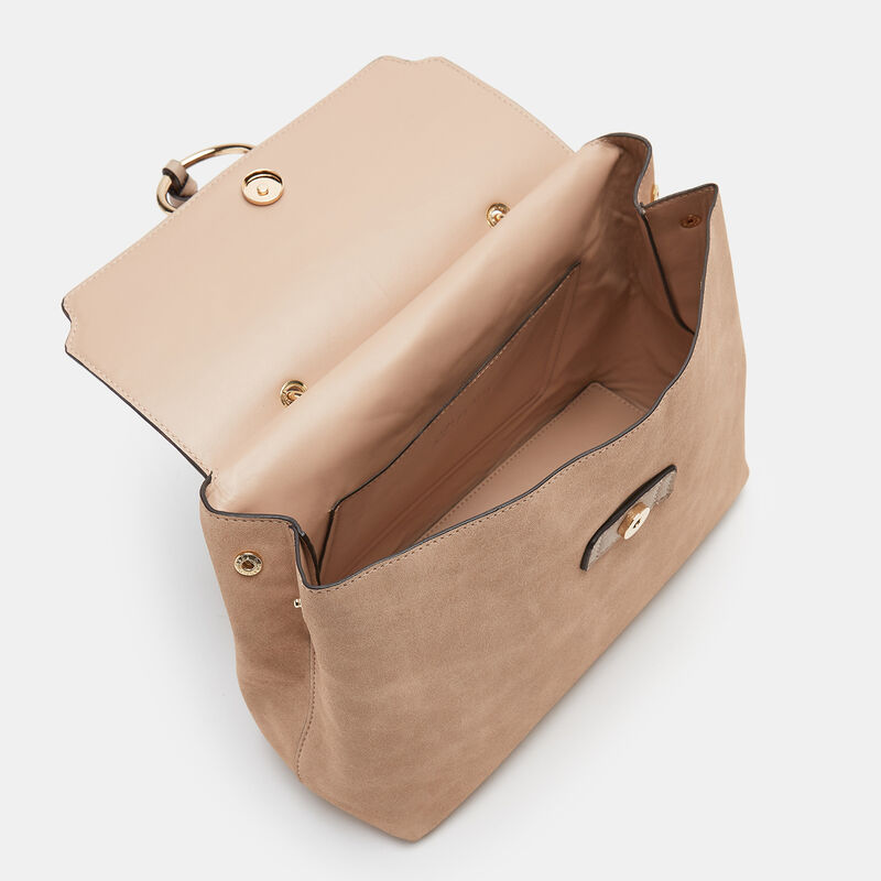 Borsa a mano con fibbia