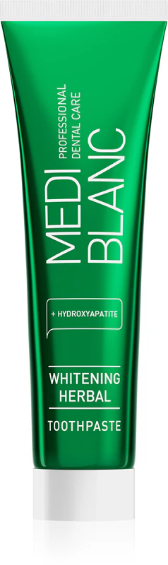 MEDIBLANC Creme dental herbal clareador com efeito branqueador